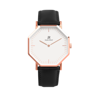 Lumiere Intense Classic Rose Women Black Strap Main
