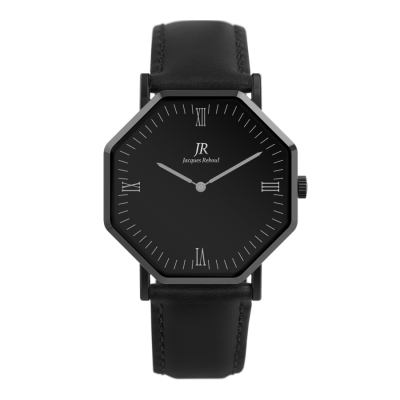 Nuit Noir Roman Black Unisex Black Strap Main
