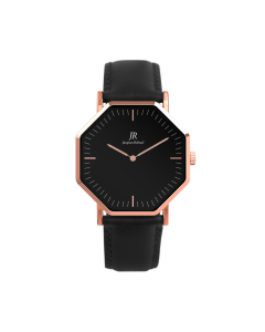 Lumiere Noir Classic Rose Black Women Black Strap Main